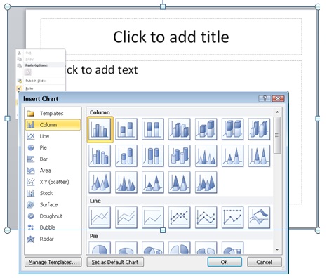 Create Chart